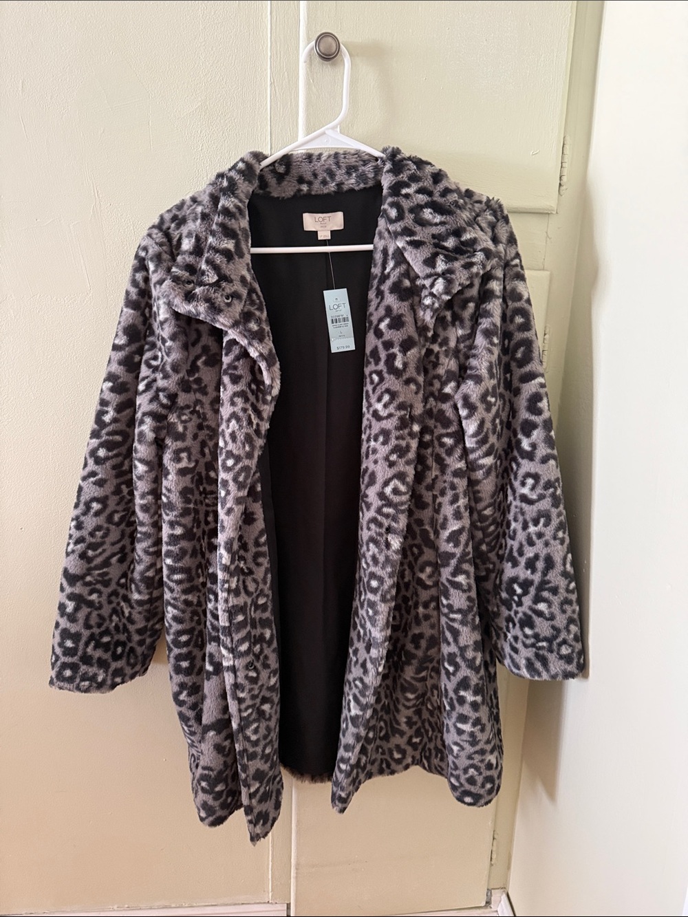 LOFT Petite Leopard Jacket